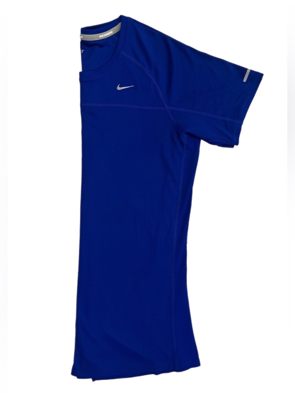 ⛹🏽‍♂️ Nike Miler Crewneck Short Sleeve Dri-FIT Shirt~Men’s Sz Lg~Royal Blue - Picture 8 of 11
